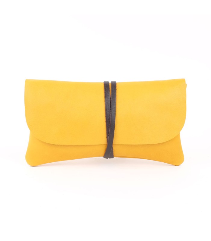 Leather Clutch - Mirabilis