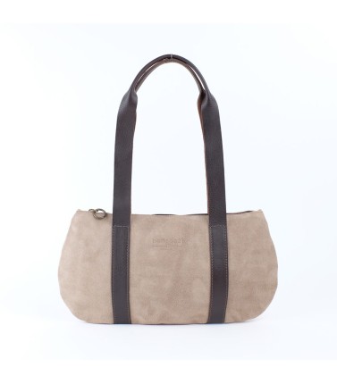 Suede shoulder bag - Astroni