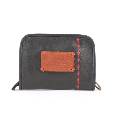 Leather Wallet - Magma