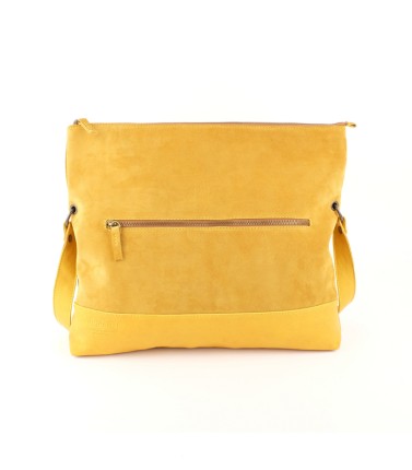 Leather and Suede Bag - Portanova